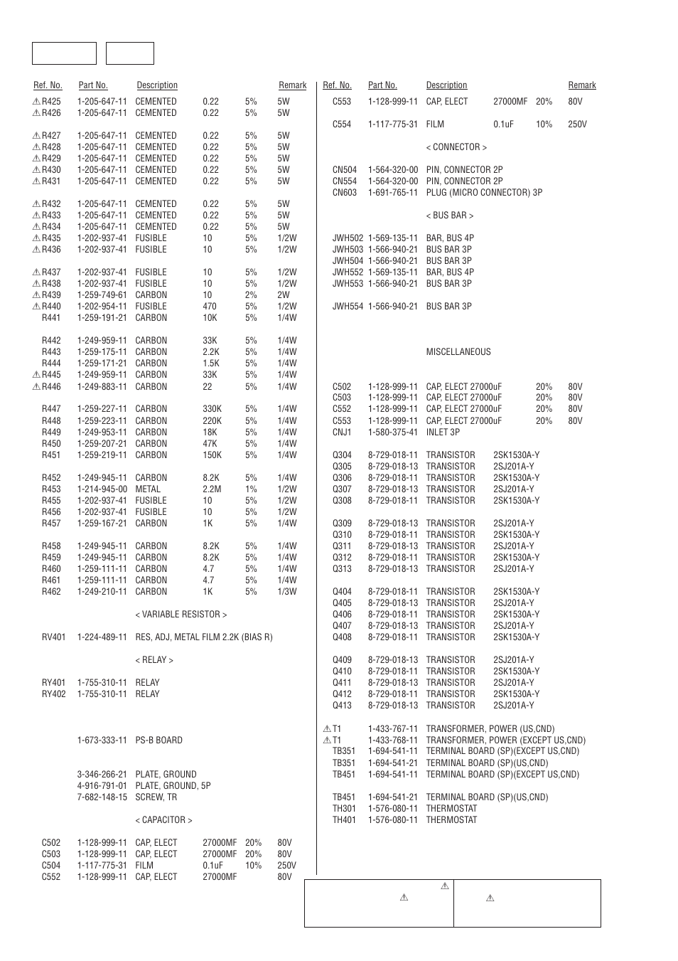 Main-r, Ps-b | Sony TA-N1 User Manual | Page 24 / 26