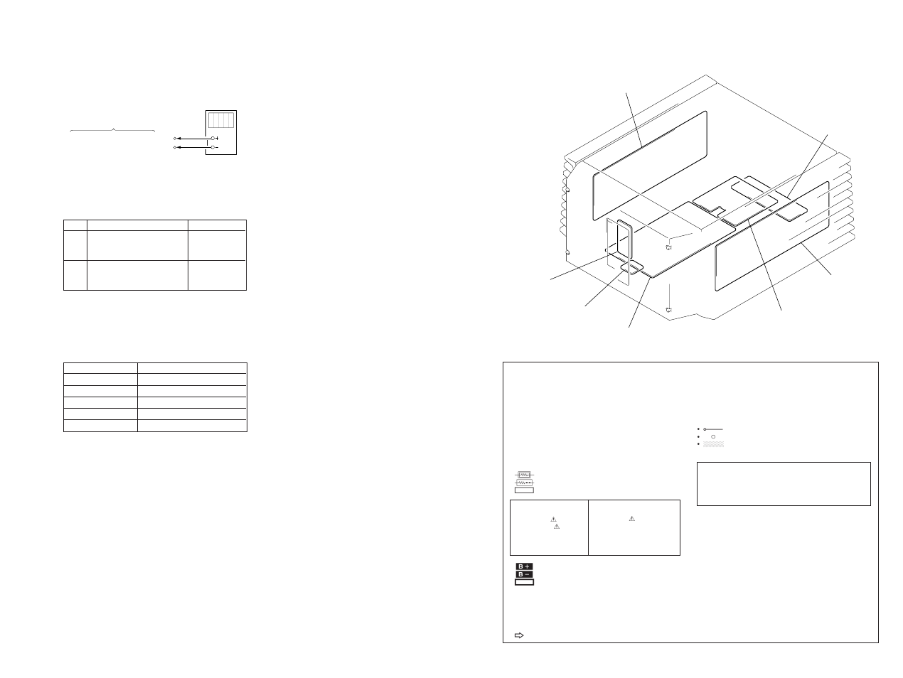 Section 3 electrical adjustment, Section 4 diagrams, Ta-n1 | Sony TA-N1 User Manual | Page 7 / 26