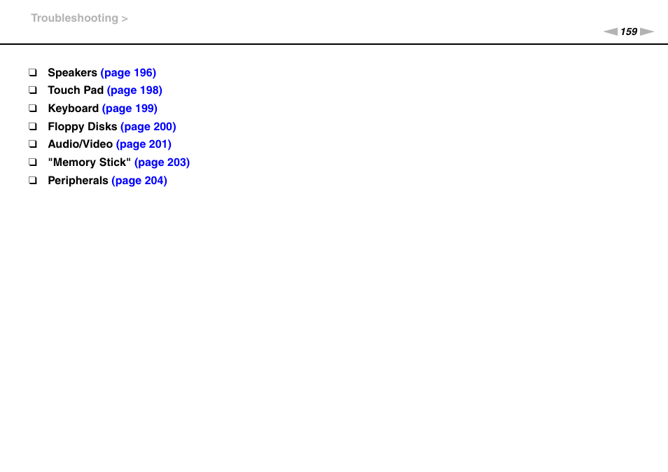 Sony VAIO VPCSB User Manual | Page 159 / 209