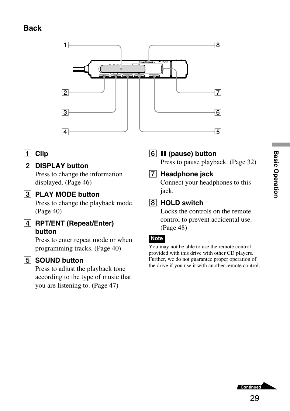 Sony MPD-AP20U User Manual | Page 29 / 68