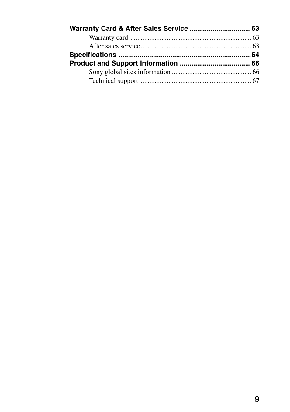 Sony MPD-AP20U User Manual | Page 9 / 68