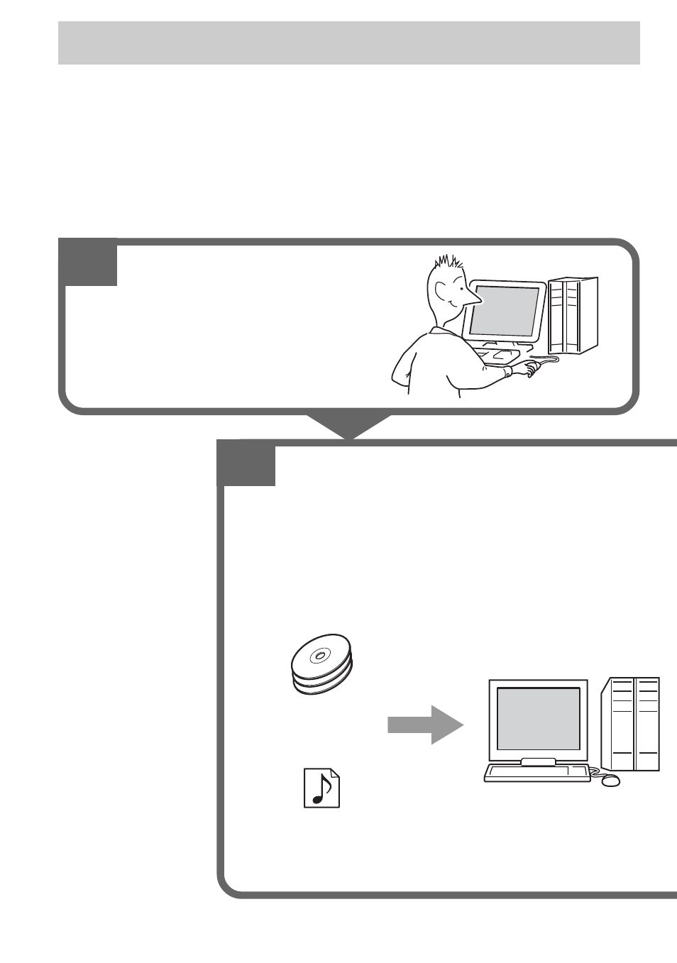 Enjoy your atrac cd walkman, Install, Store and burn | Sony NF401 User Manual | Page 4 / 40