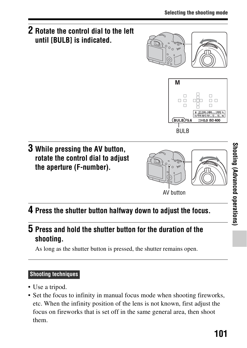 Sony A57 User Manual | Page 101 / 215