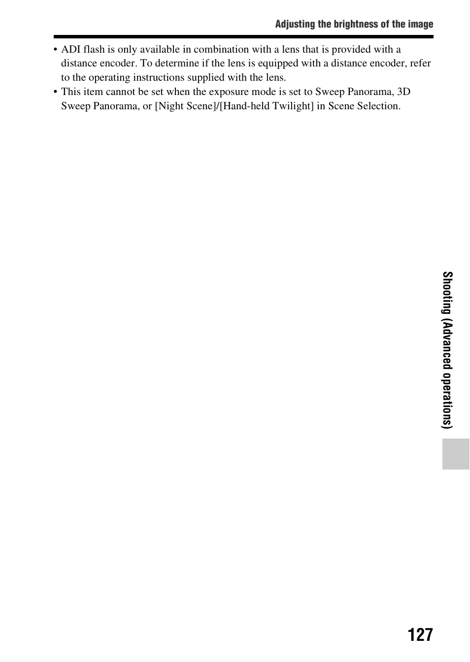 Sony A57 User Manual | Page 127 / 215