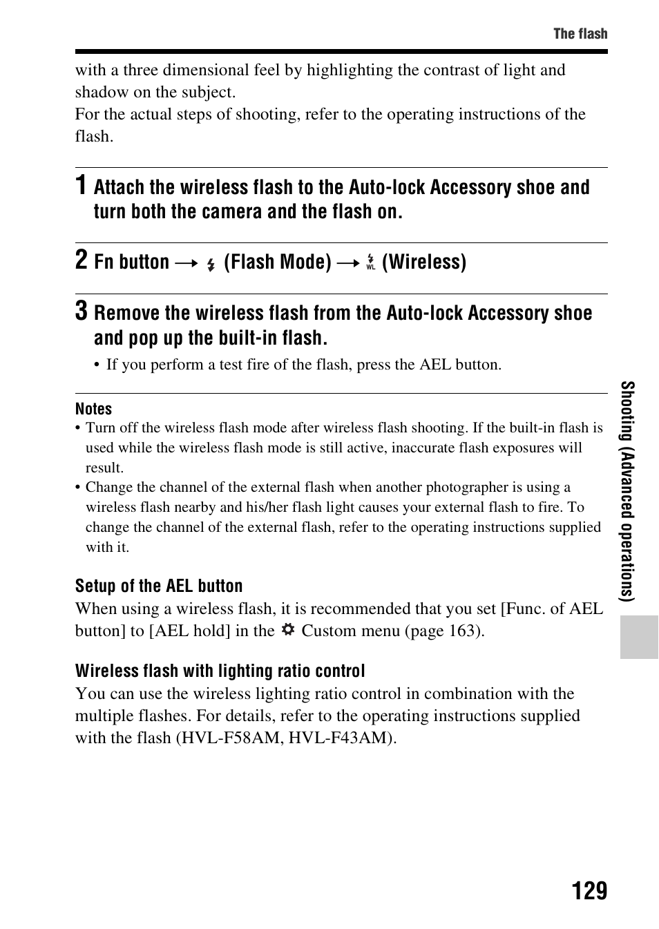 Sony A57 User Manual | Page 129 / 215