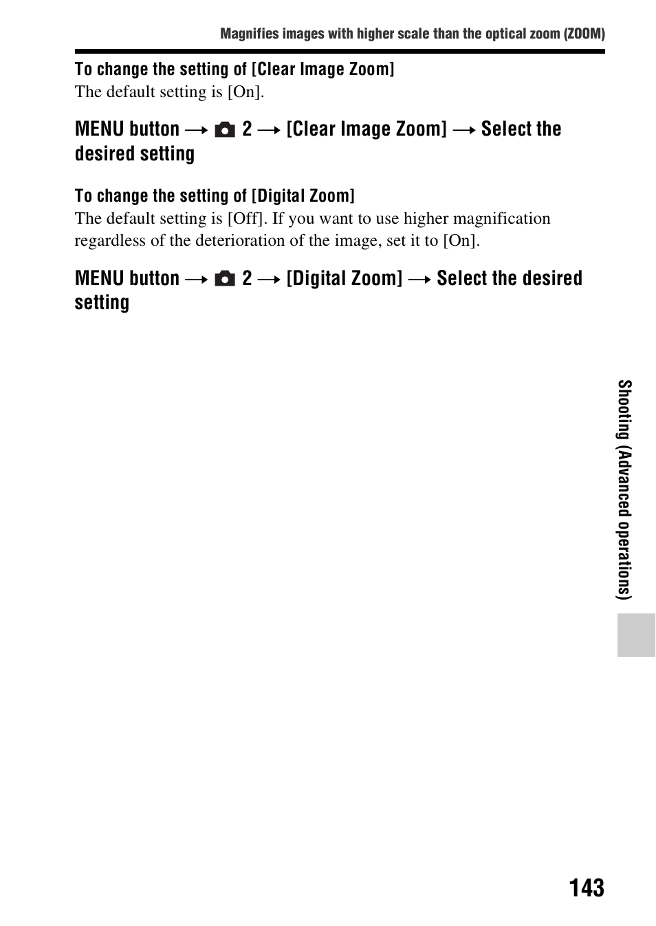 Sony A57 User Manual | Page 143 / 215