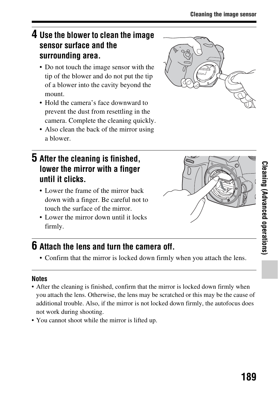 Sony A57 User Manual | Page 189 / 215