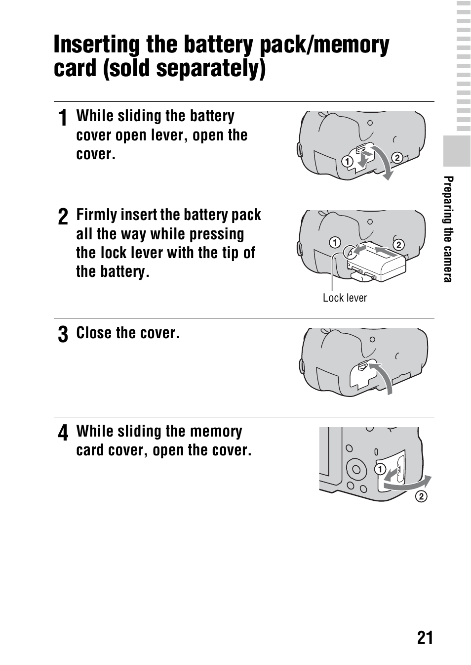 R (21) | Sony A57 User Manual | Page 21 / 215