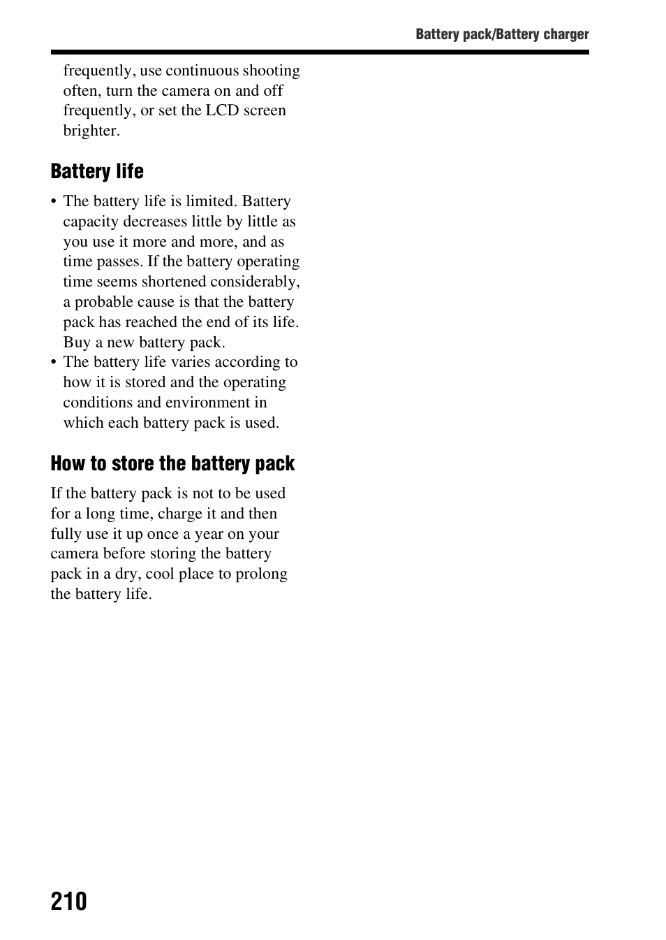 Sony A57 User Manual | Page 210 / 215