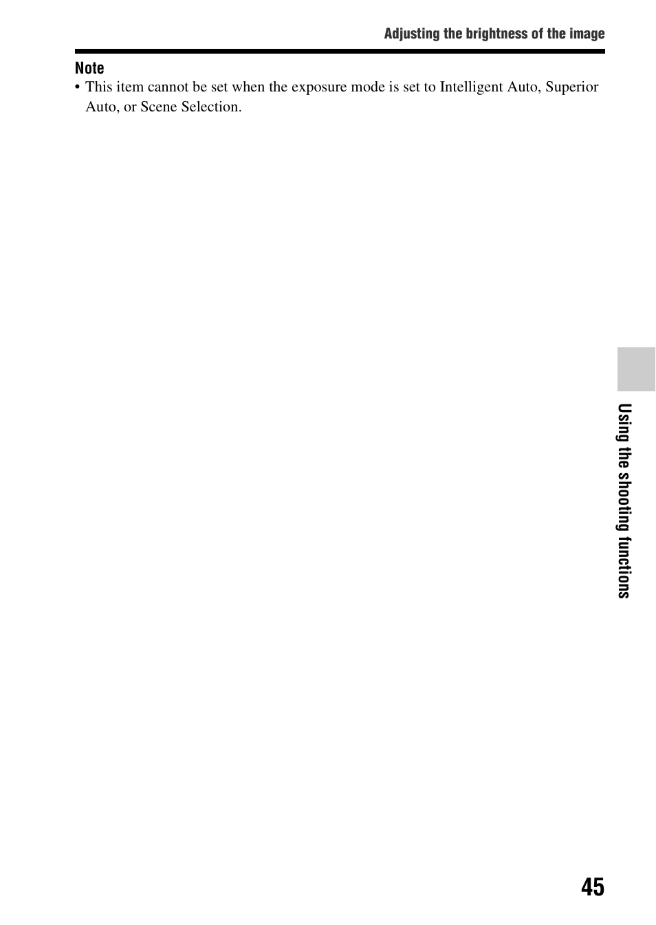 Sony A57 User Manual | Page 45 / 215
