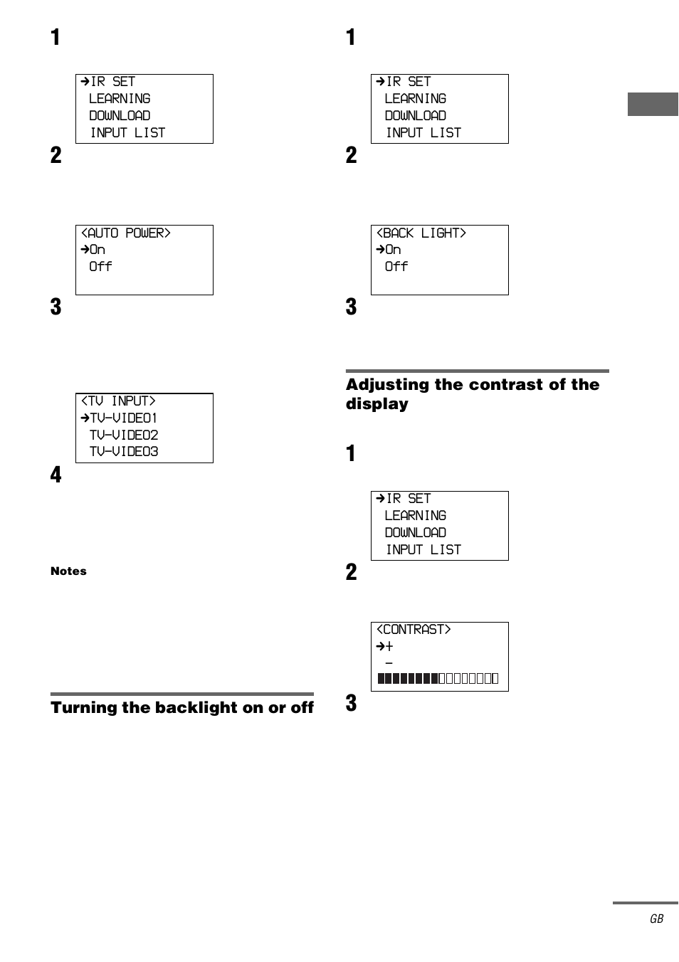 Sony RM-LJ312 User Manual | Page 25 / 28