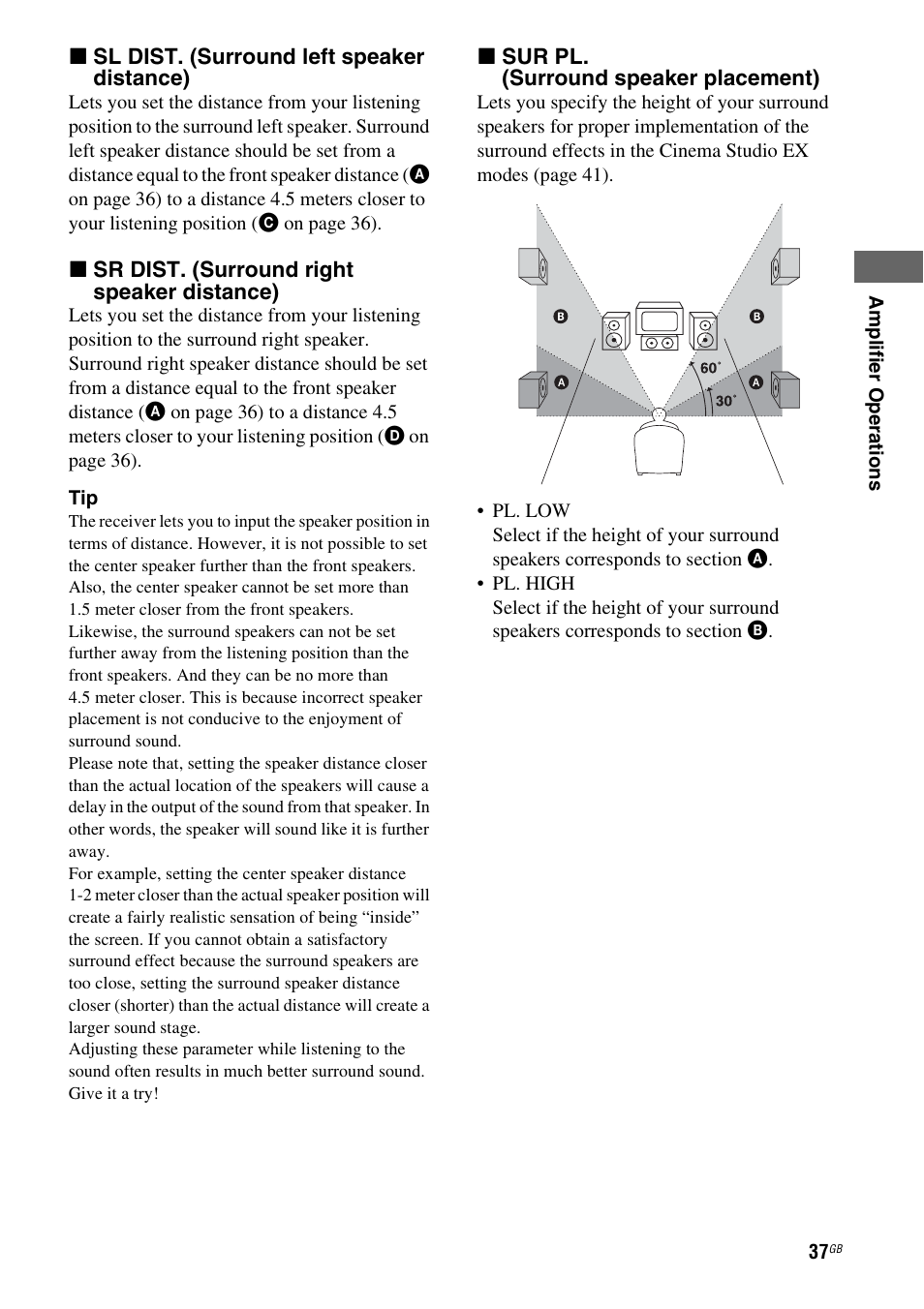 Sony HT-SF1100 User Manual | Page 37 / 60