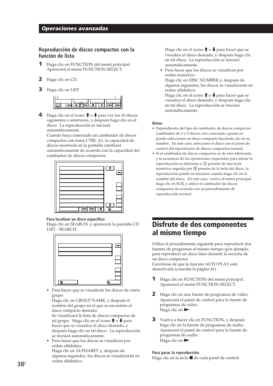 Disfrute de dos componentes al mismo tiempo | Sony STR-DE905G User Manual | Page 138 / 200