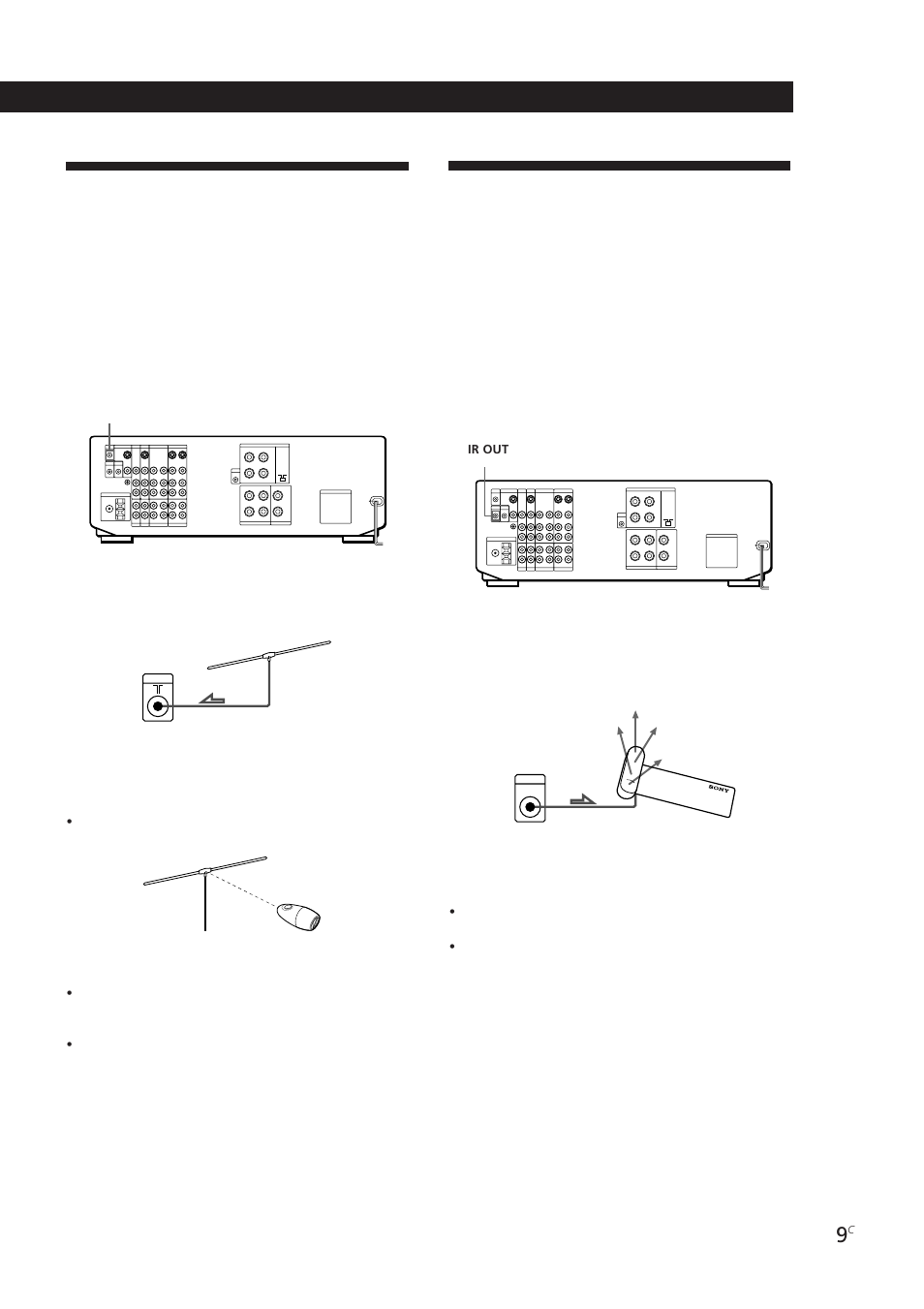 Ir §§ƒ~æ ™ sµ, Rc §— u™ sµ (str-de905g ¨ ) | Sony STR-DE905G User Manual | Page 159 / 200