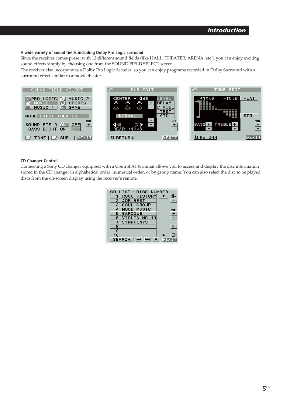 Sony STR-DE905G User Manual | Page 5 / 200