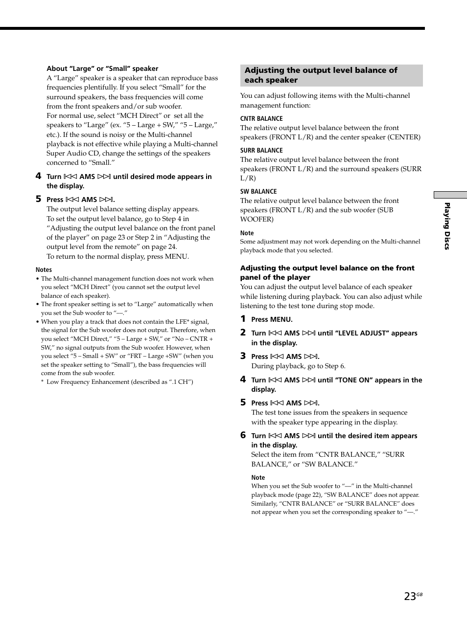 Sony SCD-XB770 User Manual | Page 23 / 112