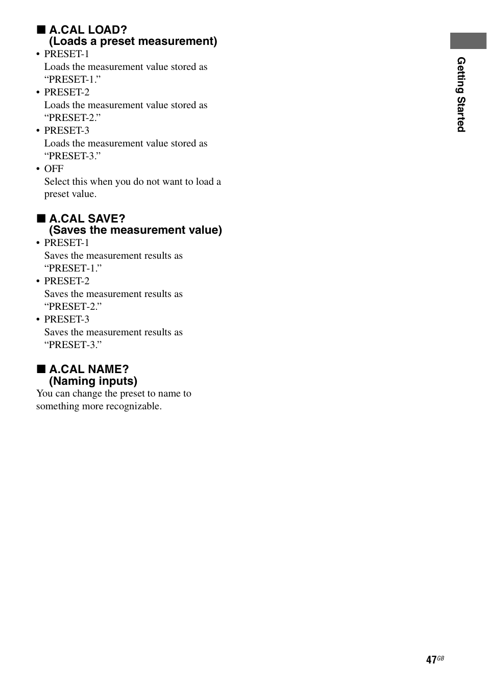 Sony STR-DG1000 User Manual | Page 47 / 123