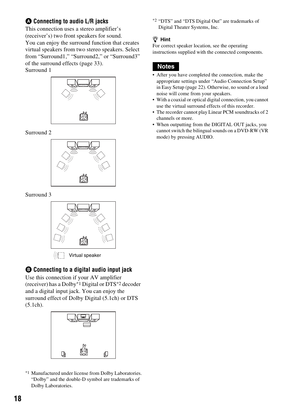 Sony RDR-GX315 User Manual | Page 18 / 100