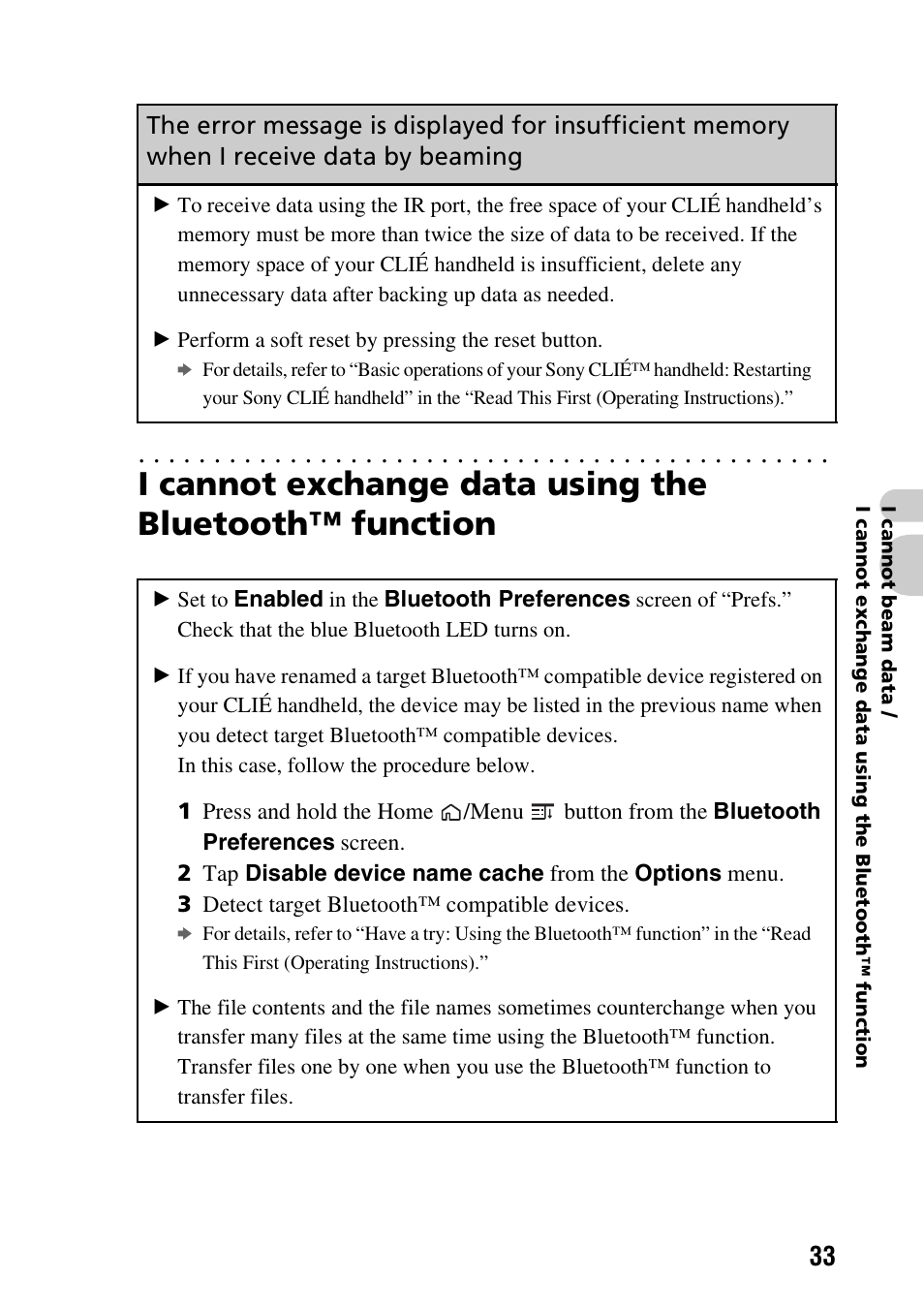 Sony CLIE PEG-TG50 User Manual | Page 33 / 56