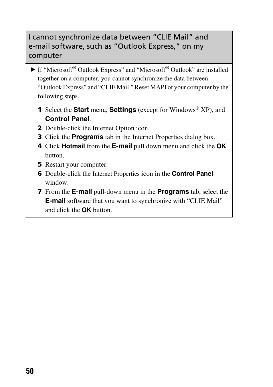 Sony CLIE PEG-TG50 User Manual | Page 50 / 56