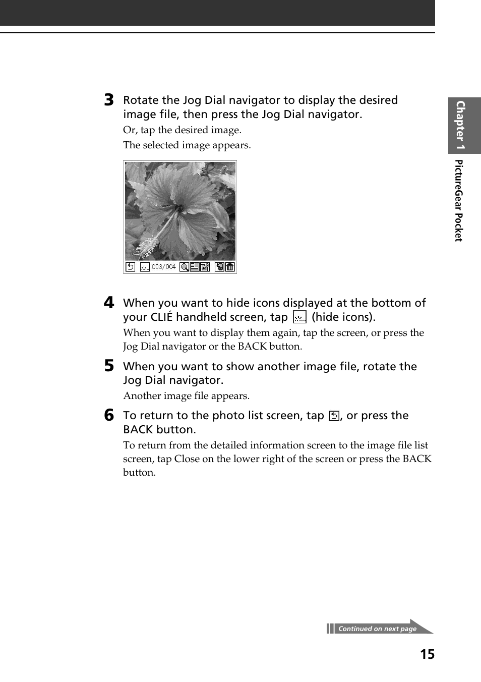 Sony PEG-T615C User Manual | Page 15 / 104