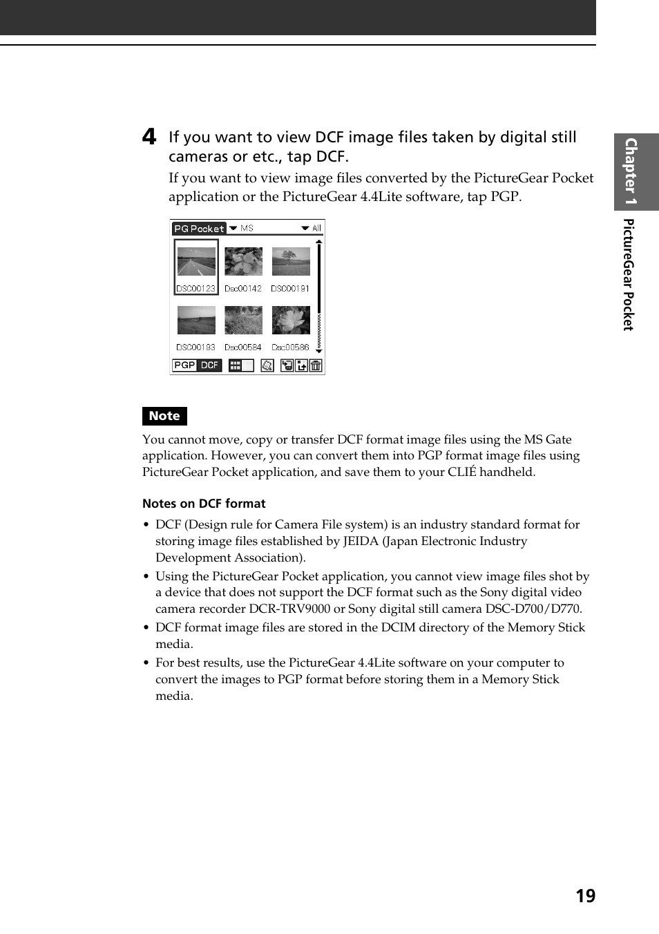 Sony PEG-T615C User Manual | Page 19 / 104