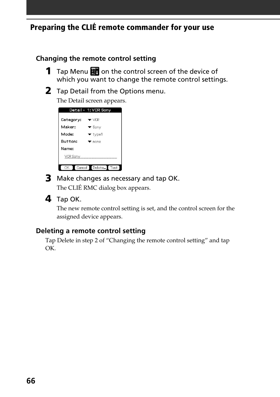 Sony PEG-T615C User Manual | Page 66 / 104