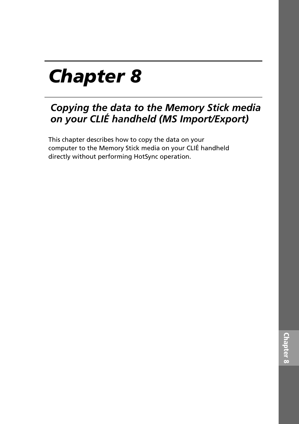 Chapter 8 | Sony PEG-T615C User Manual | Page 91 / 104