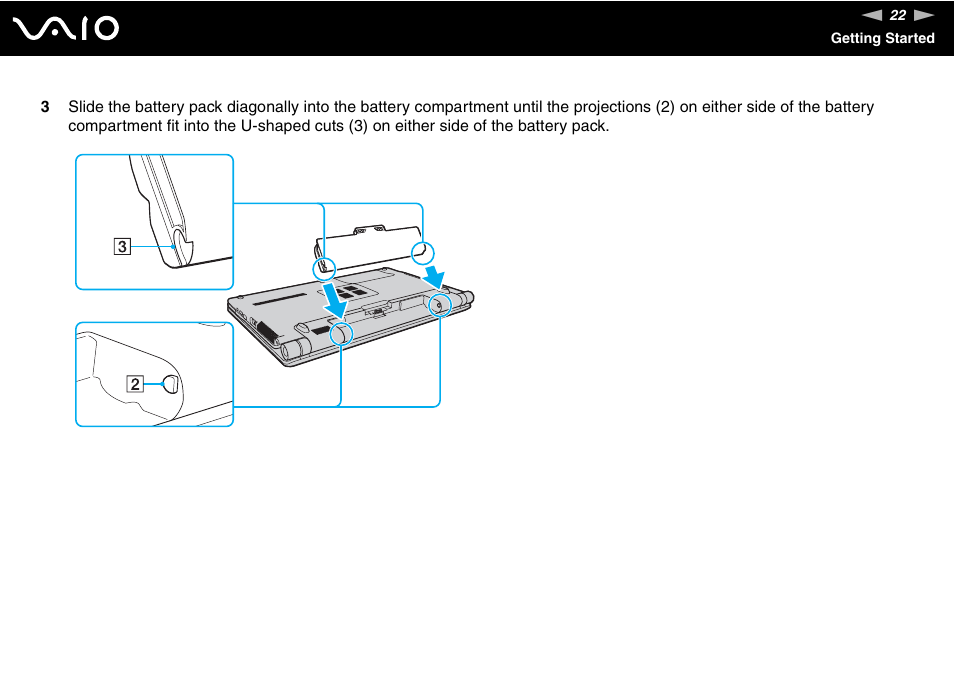 Sony VAIO VGN-FW200 User Manual | Page 22 / 186