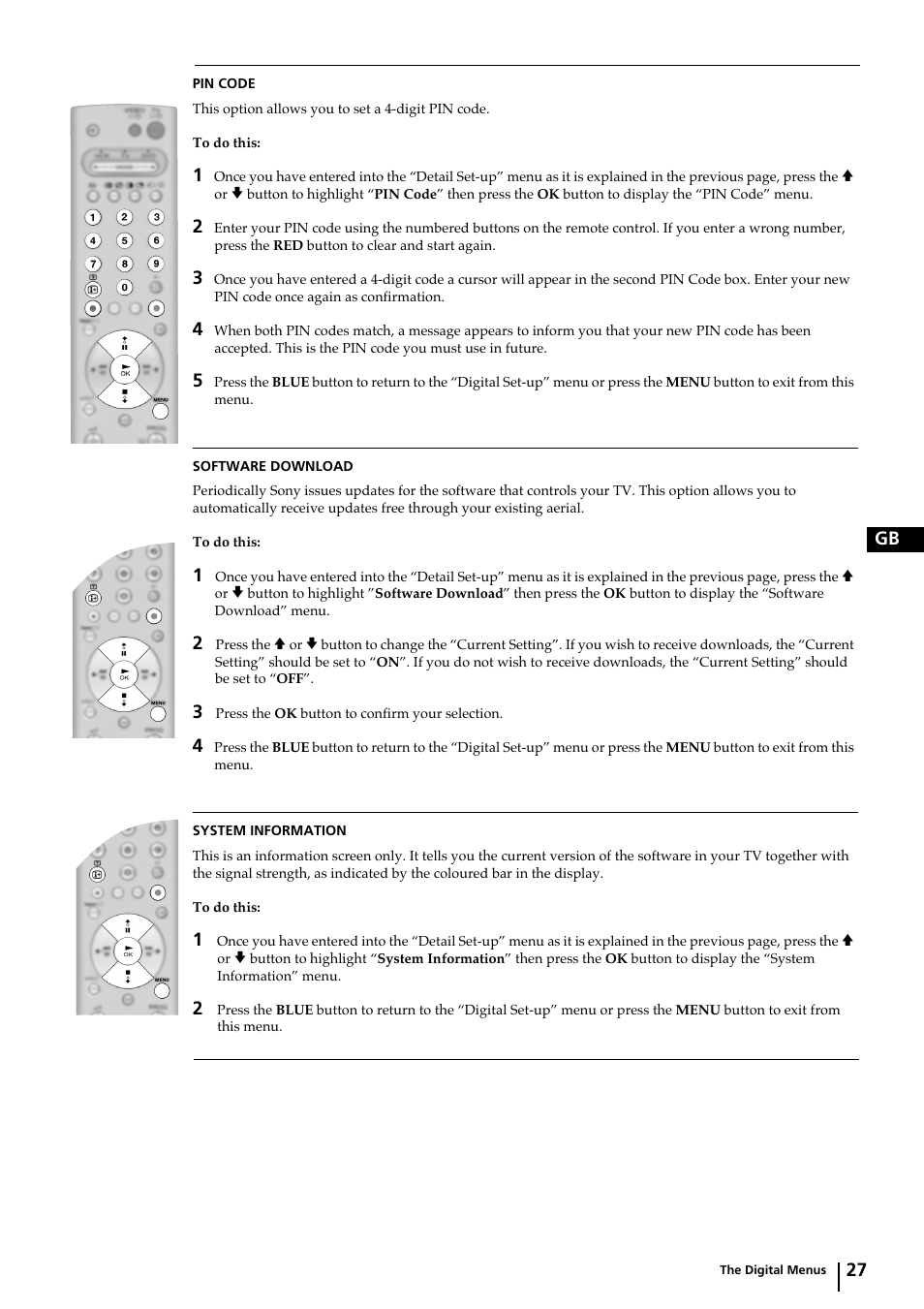 Sony KP-44DX2 User Manual | Page 27 / 40