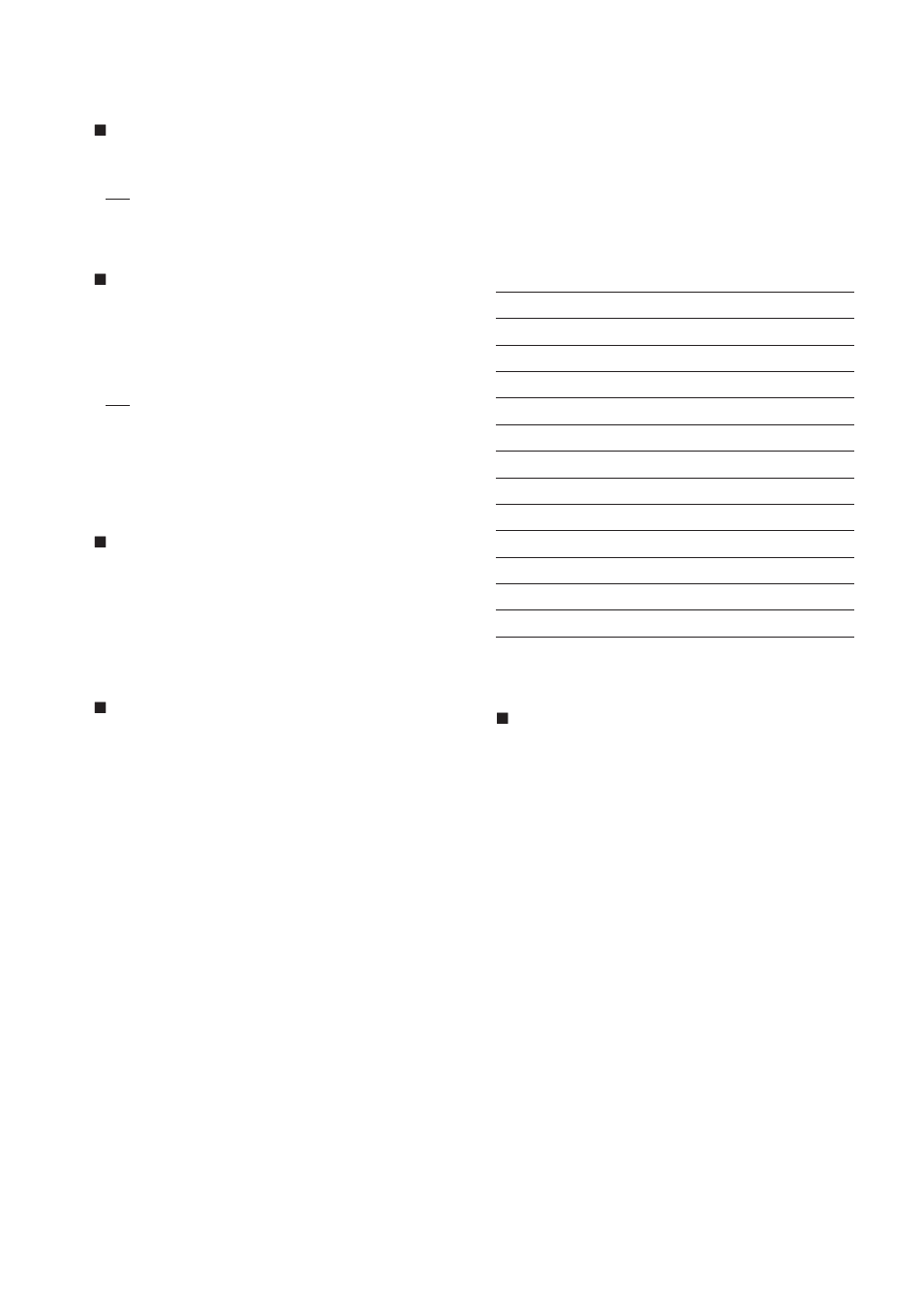 Advanced level menu parameters | Sony STR-VA333ES User Manual | Page 54 / 72