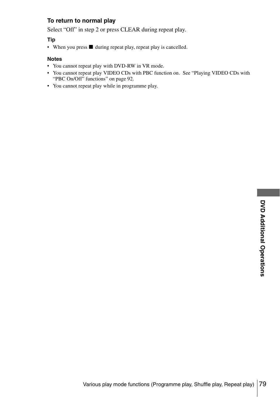 Sony SLV-D980P User Manual | Page 79 / 124