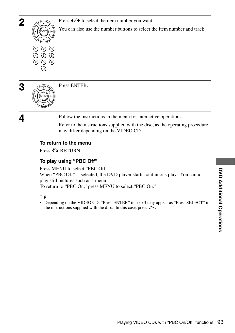 Sony SLV-D980P User Manual | Page 93 / 124