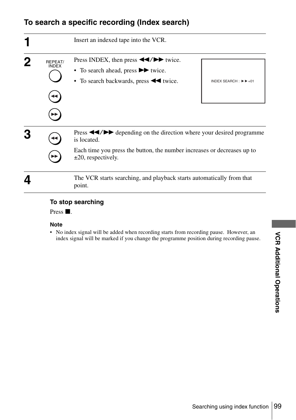 Sony SLV-D980P User Manual | Page 99 / 124