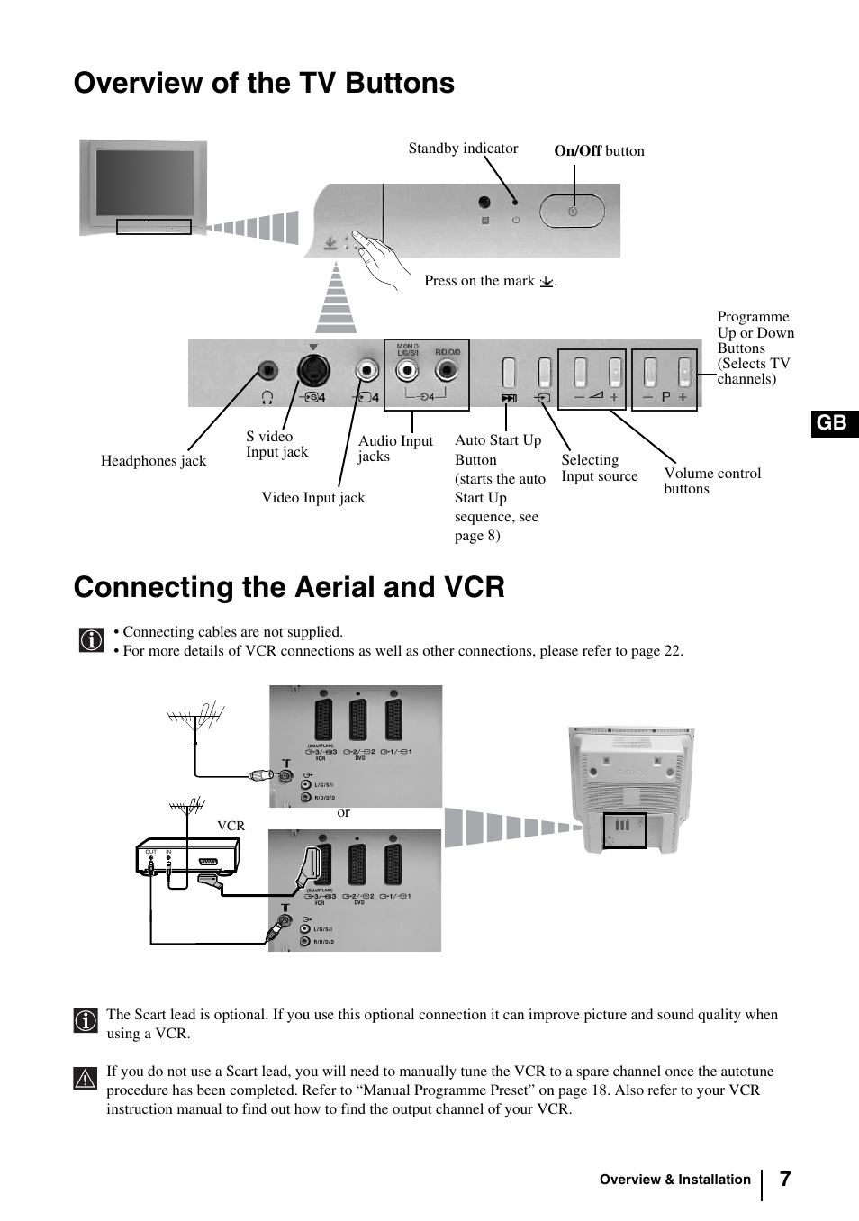 Sony KV-29FQ85E User Manual | Page 6 / 111