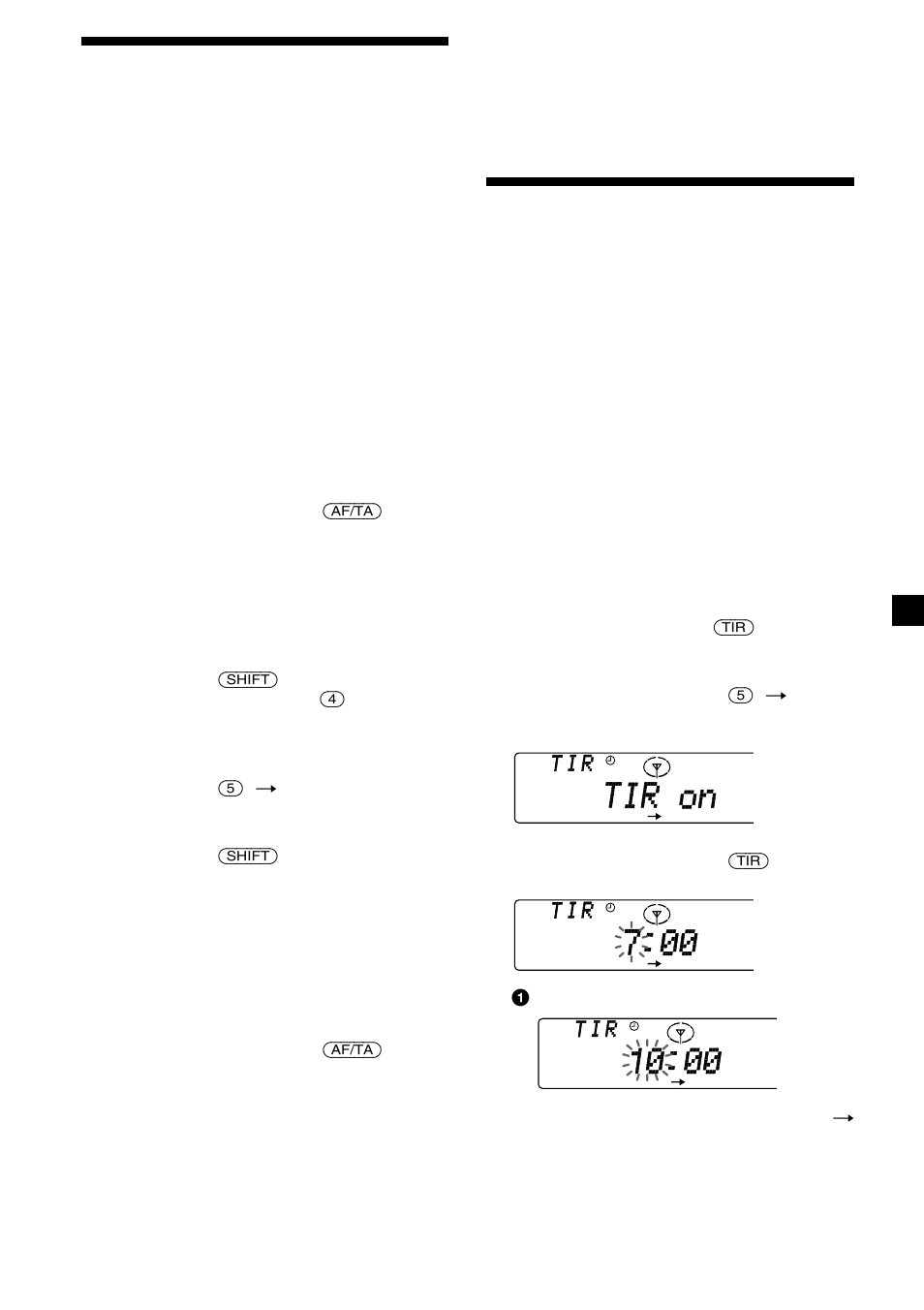 Gravar as informações sobre o trânsito | Sony CDX-C8850R User Manual | Page 105 / 176