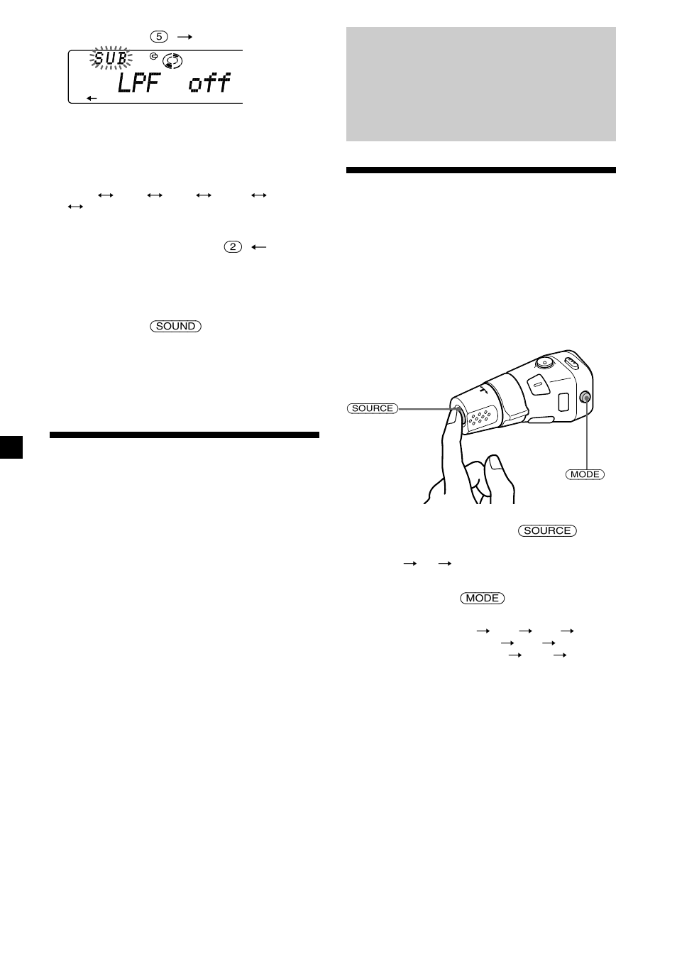 Outras funções, Utilização do comando rotativo, Ouvir cada fonte de programa no dso registado | Sony CDX-C8850R User Manual | Page 116 / 176