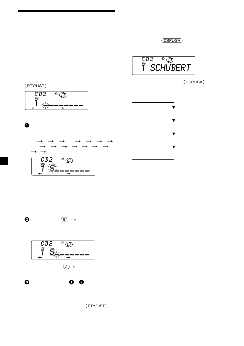 Identificação de cd — lista de títulos, Identificação de cd | Sony CDX-C8850R User Manual | Page 124 / 176