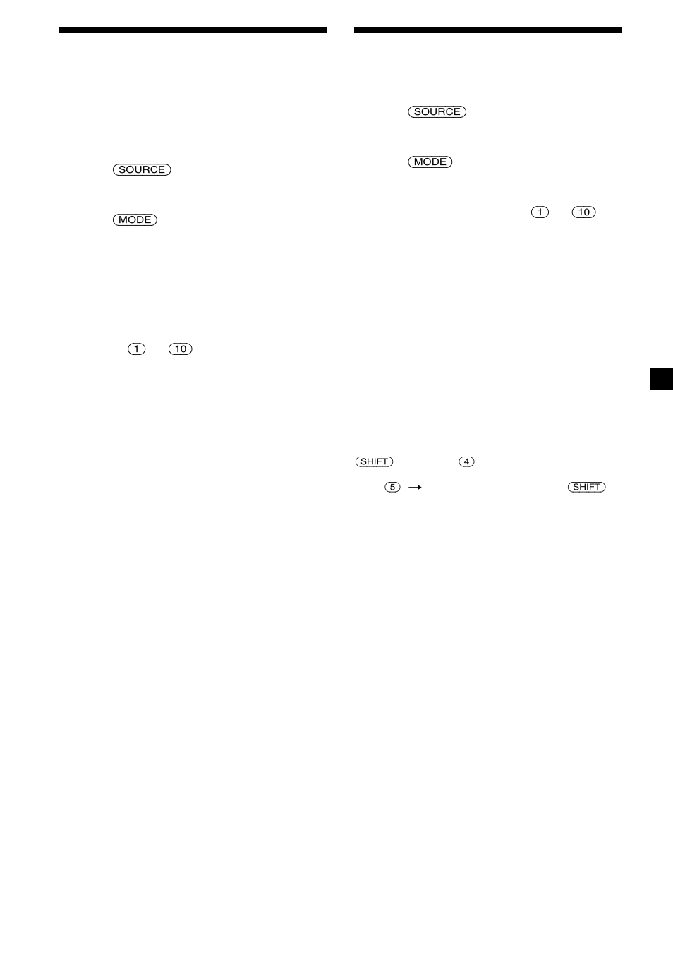 Memorising only the desired stations, Receiving the memorised stations | Sony CDX-C8850R User Manual | Page 13 / 176