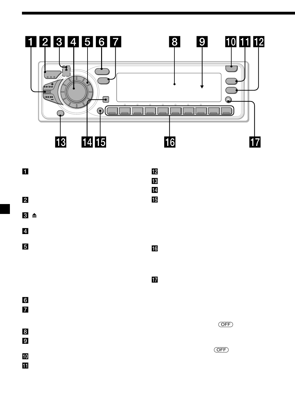 Reglagens placering | Sony CDX-C8850R User Manual | Page 136 / 176