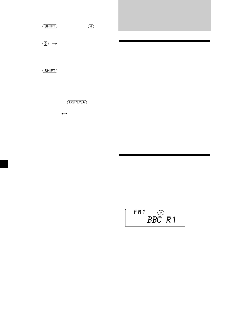 Översikt av rds-funktionen, Visa kanalnamnet, Översikt av rds- funktionen | Sony CDX-C8850R User Manual | Page 146 / 176