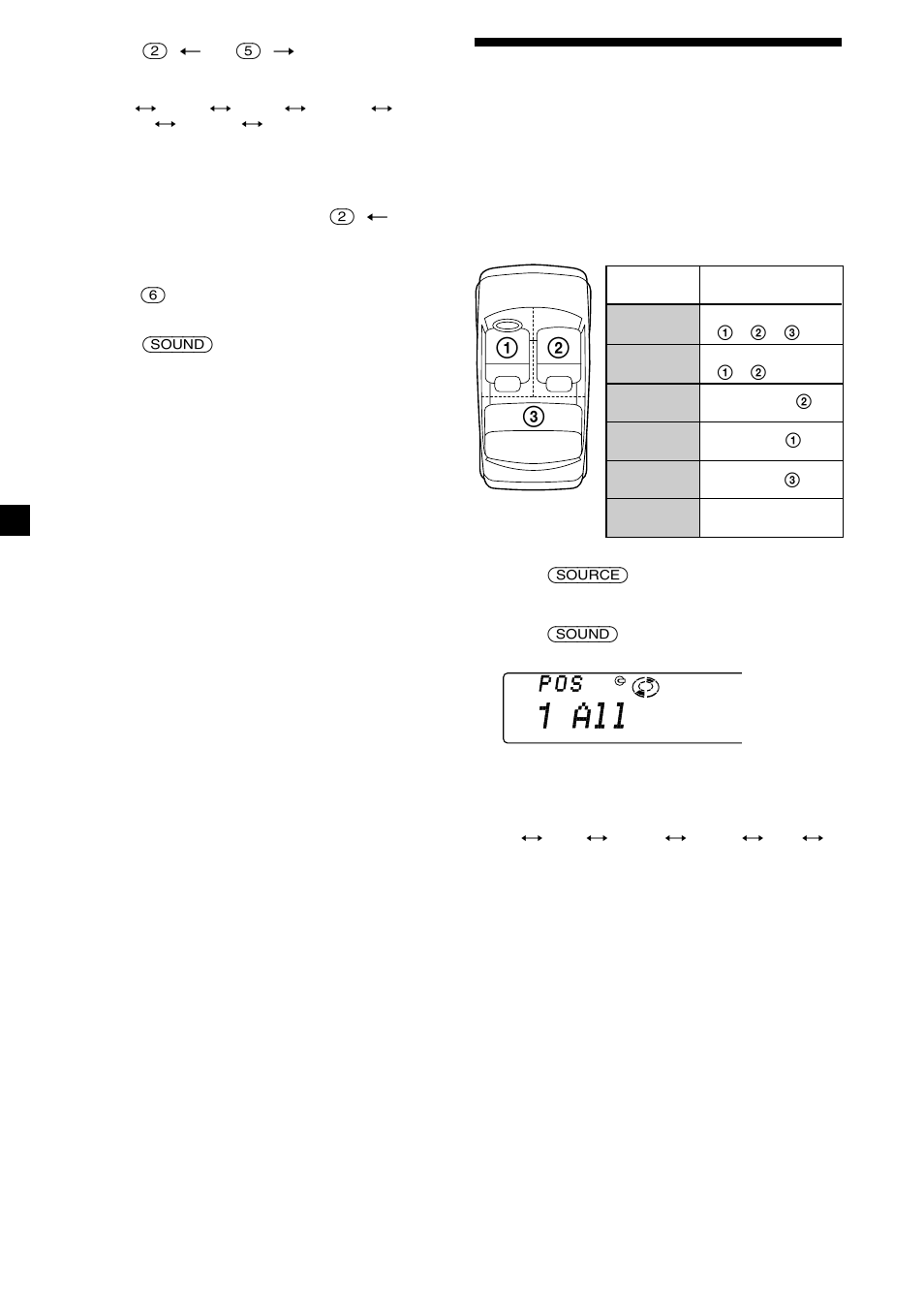 Selecting the listening position | Sony CDX-C8850R User Manual | Page 24 / 176