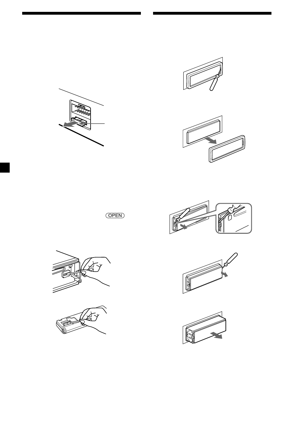 Maintenance, Dismounting the unit | Sony CDX-C8850R User Manual | Page 40 / 176