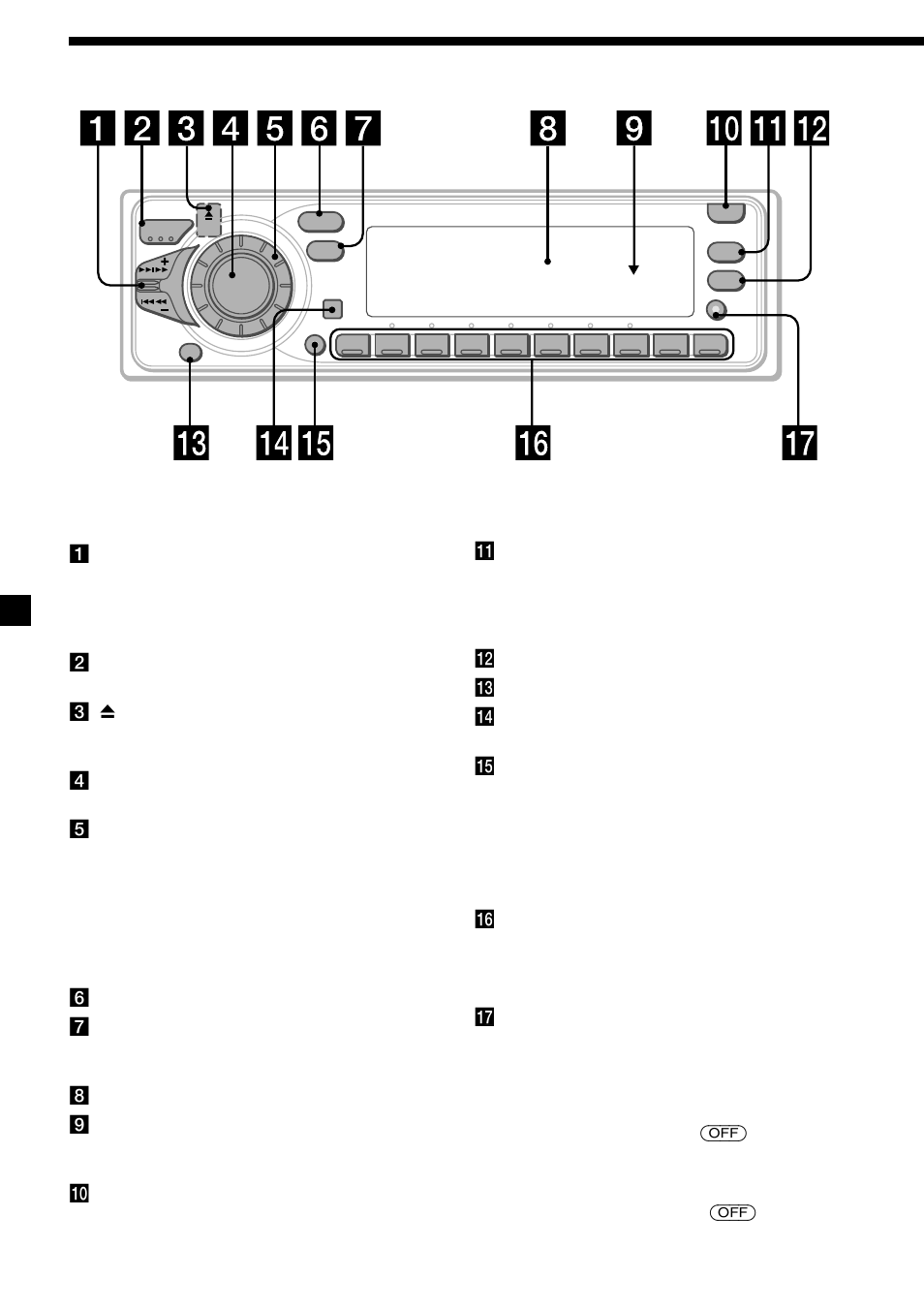 Localização das teclas | Sony CDX-C8850R User Manual | Page 92 / 176