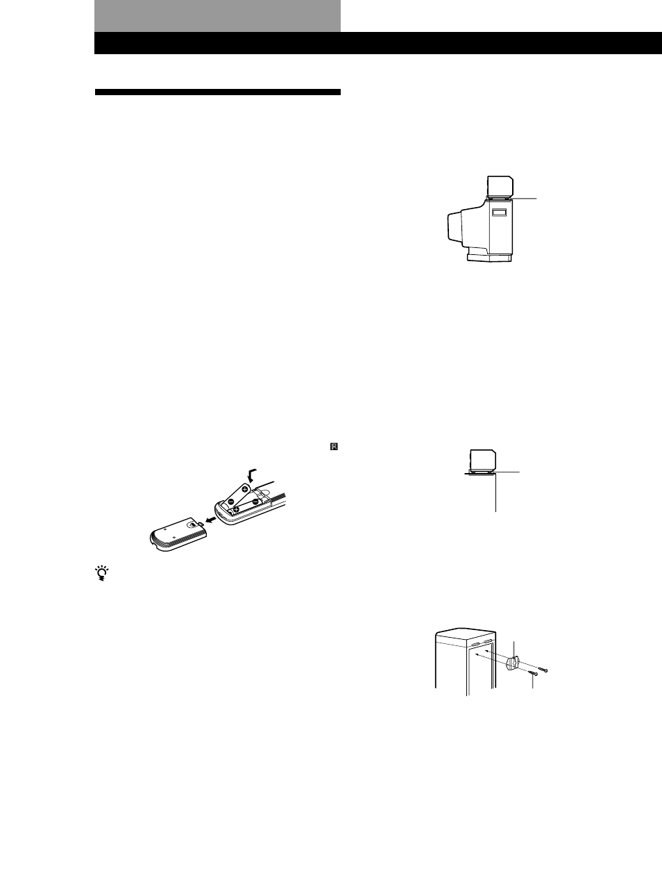 Getting started, Unpacking, Unpacking 4 | Inserting batteries into the remote | Sony SAVA-700 User Manual | Page 4 / 20