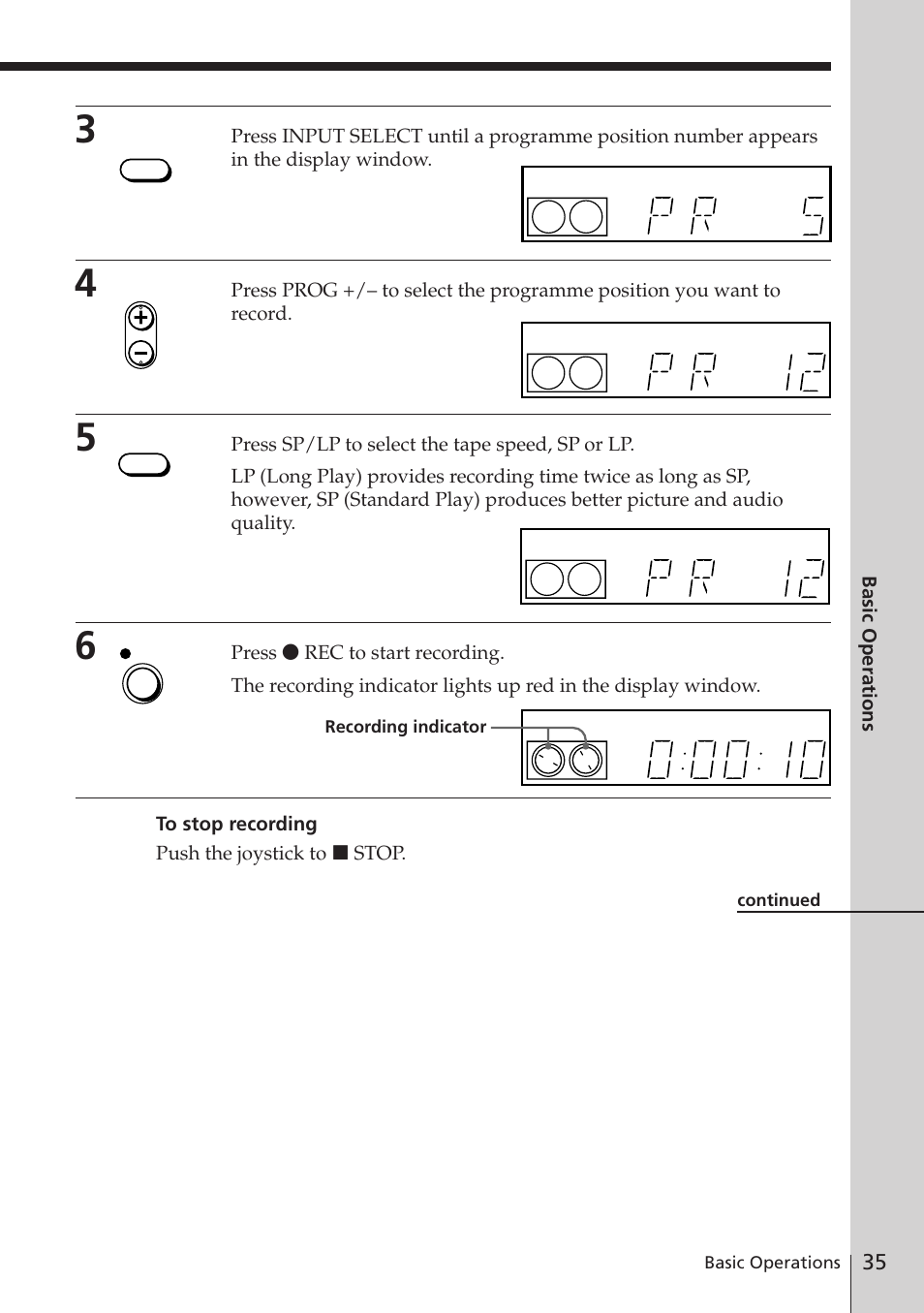 Sony SLV-E780EN/EG User Manual | Page 35 / 72