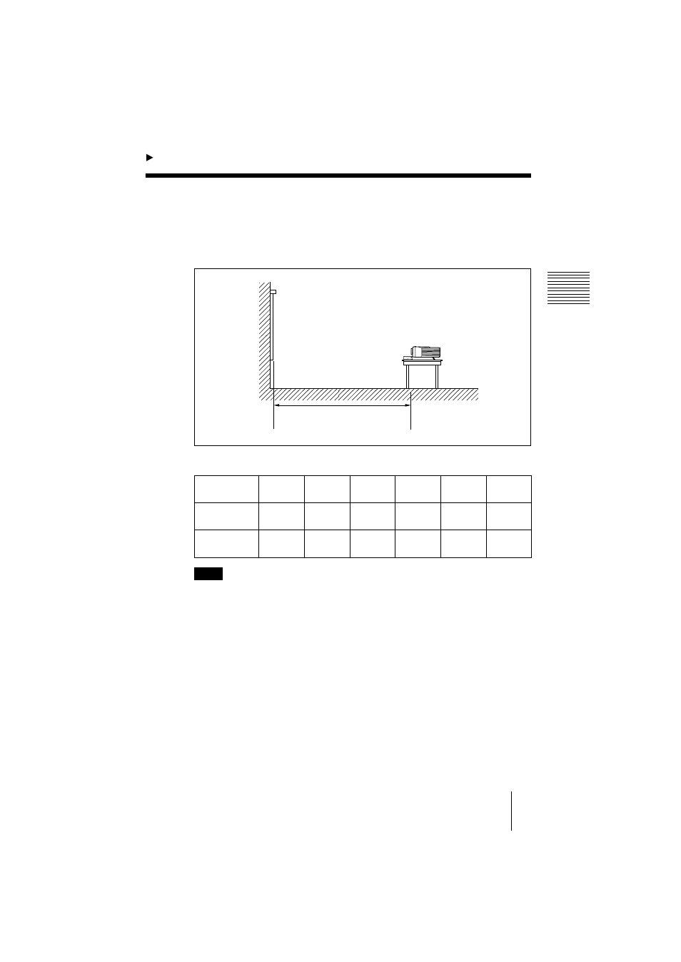 Setting up and projecting, Installing the projector | Sony VPL-CS2 User Manual | Page 15 / 128