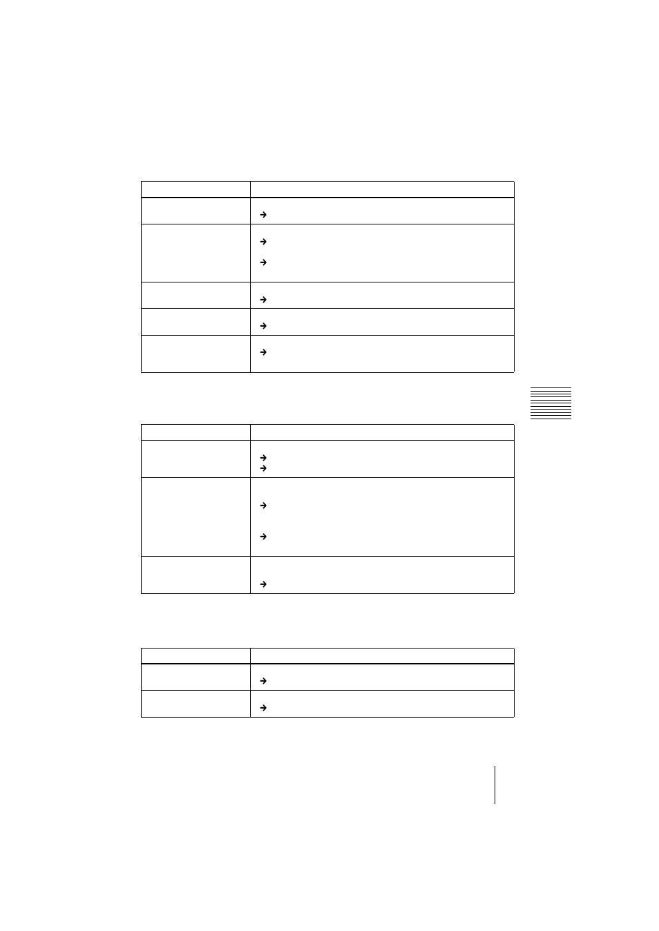 Warning messages, Caution messages | Sony VPL-CS2 User Manual | Page 35 / 128