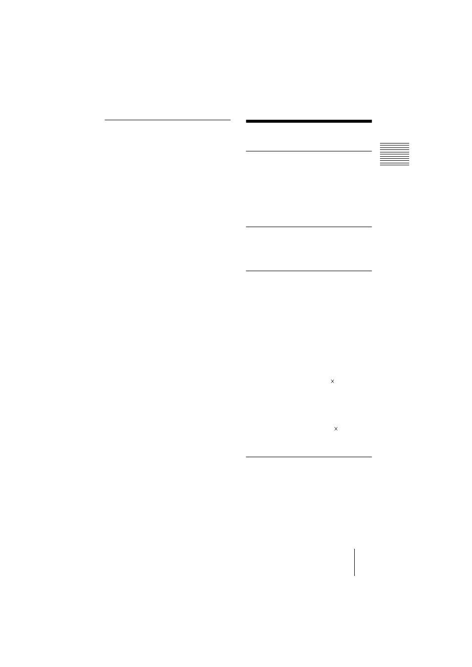 Caractéristiques | Sony VPL-CS2 User Manual | Page 47 / 128