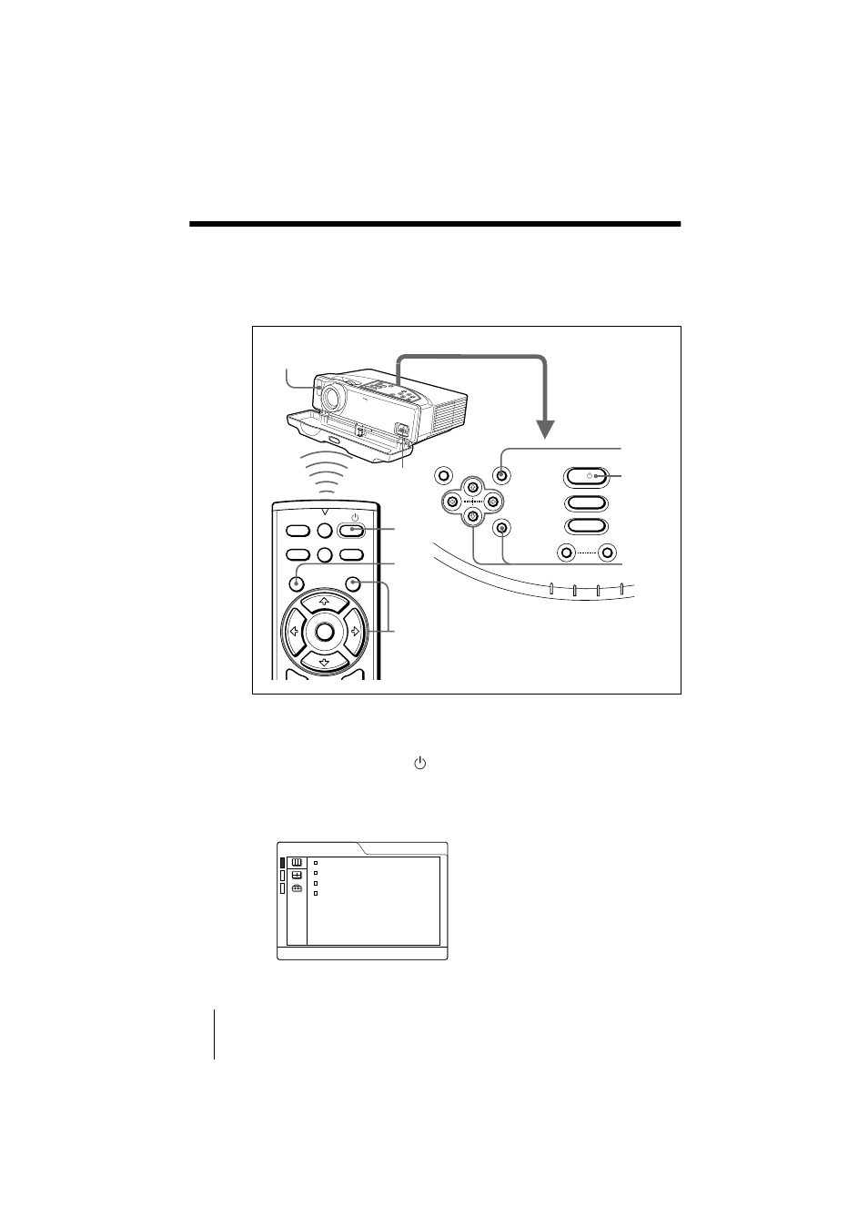 Sélection de la langue de menu | Sony VPL-CS2 User Manual | Page 60 / 128